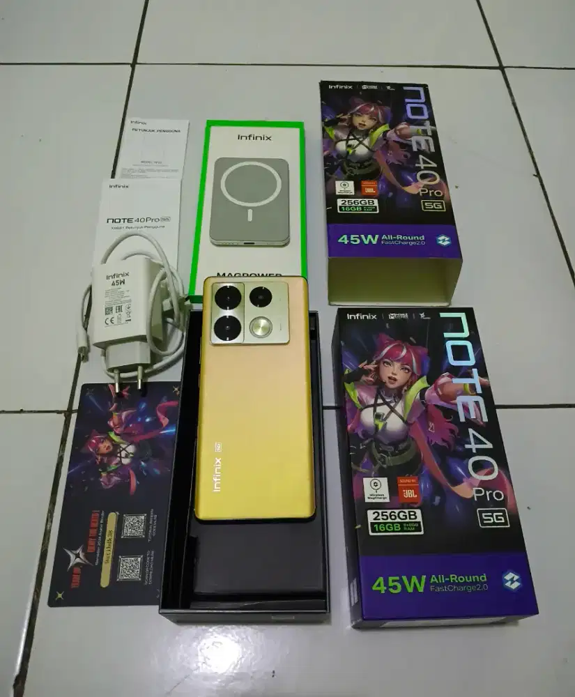 Infinix Note 40 Pro 5G NFC RAM 8+8/256GB Fullse