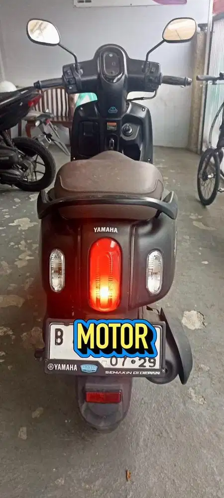 Yamaha fazzio 2024 hitam