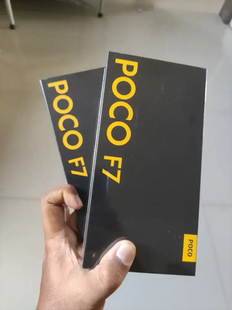 POCO F7 5G 12/512GB, Baru Resmi, No Repack