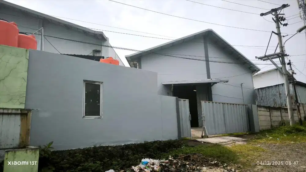 Disewakan gudang kawasan industri gatot subroto semarang