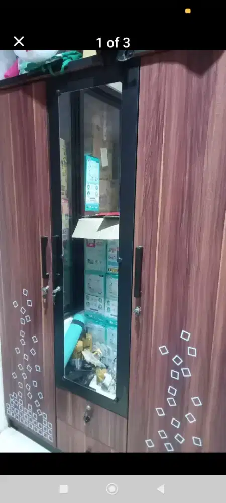 Lemari 3 Pintu Second Tangerang Poris 800rb