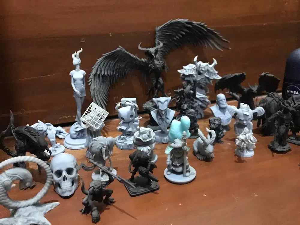 Miniatur figure resin 3D print