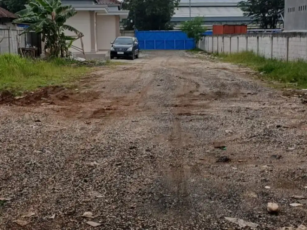 Jual tanah lokasi industri strategis di pasar Kemis Tangerang