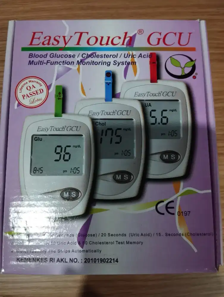 Alat ukur gula darah, kolesterol, asam urat