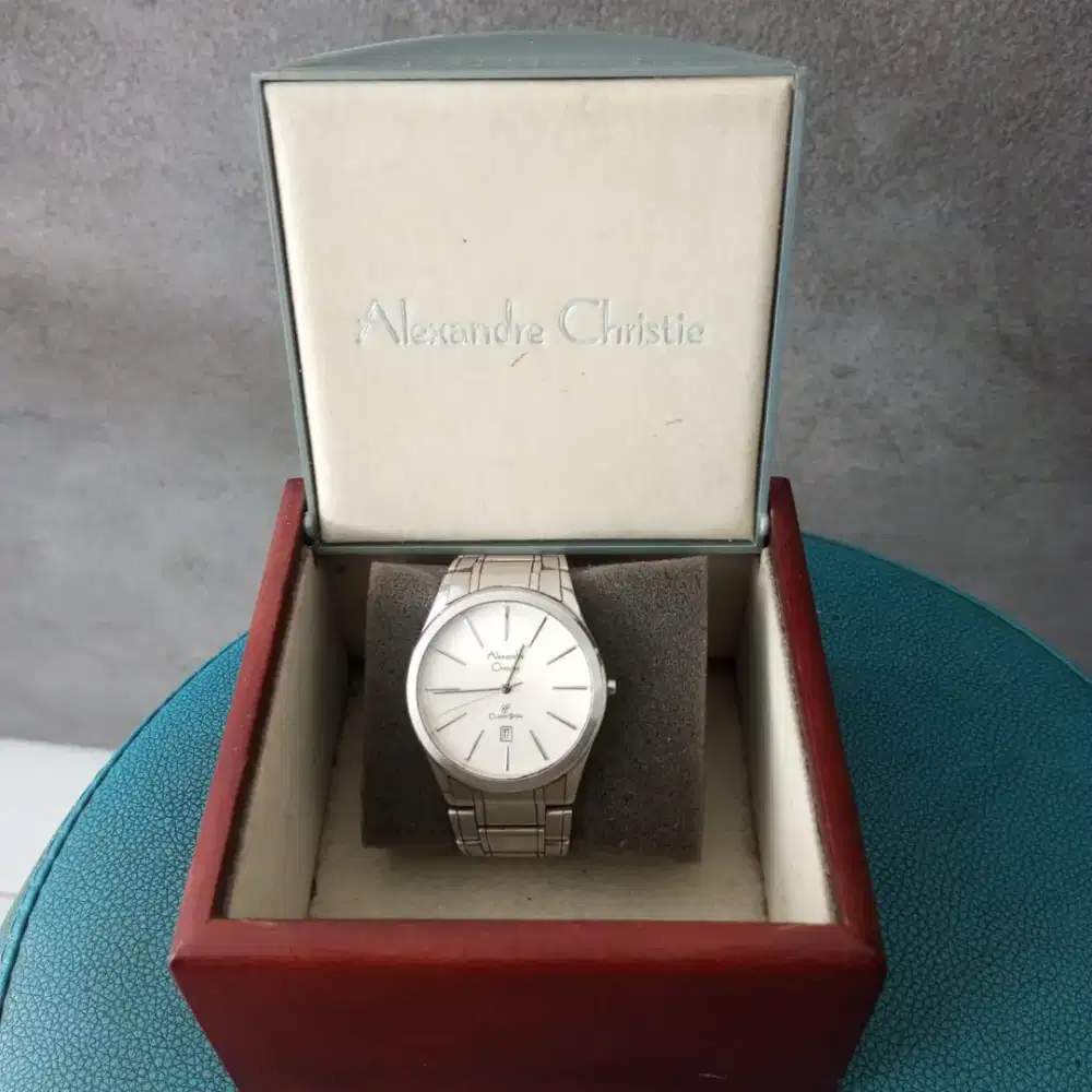DI JUAL CEPAT JAM TANGAN ALEXANDRE CHRISTIE COWOK