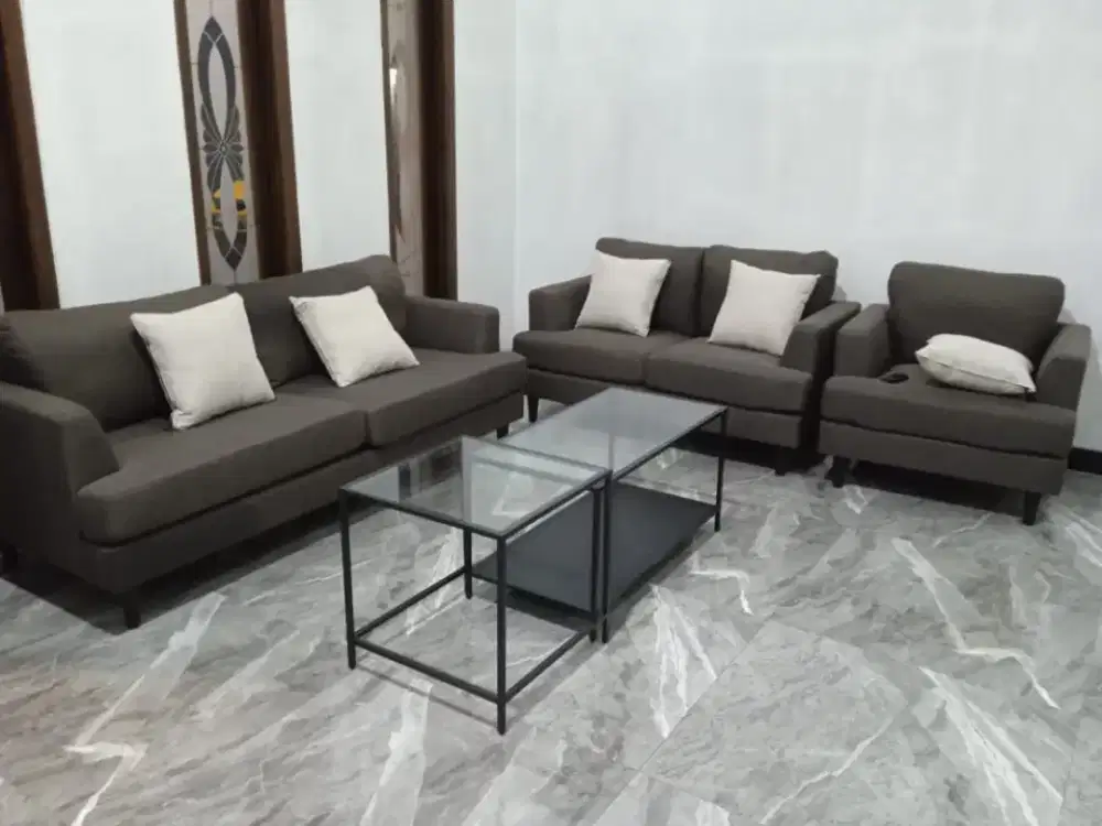 Sofa Set Fabric Leona