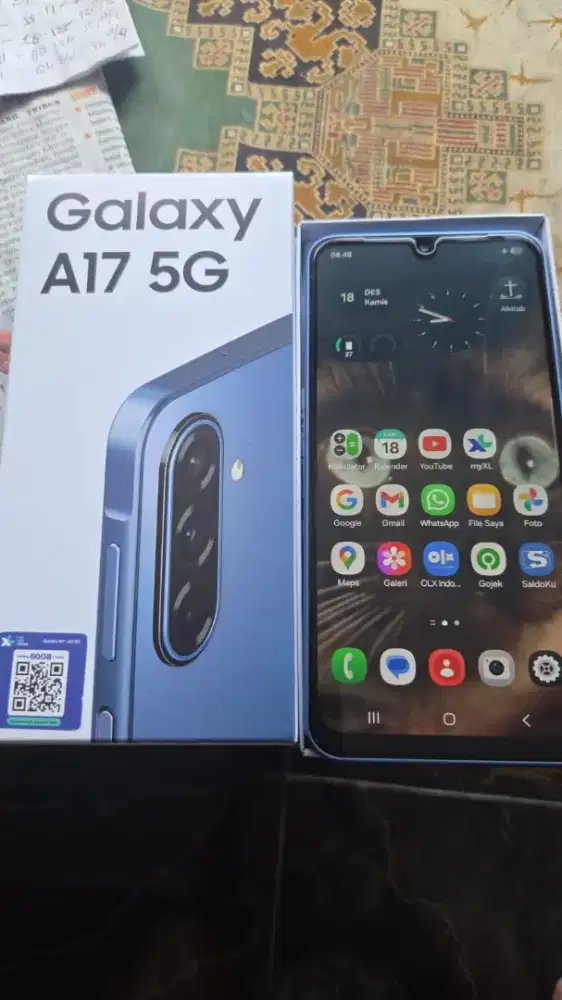 Ss A17 5g  biru 8/256