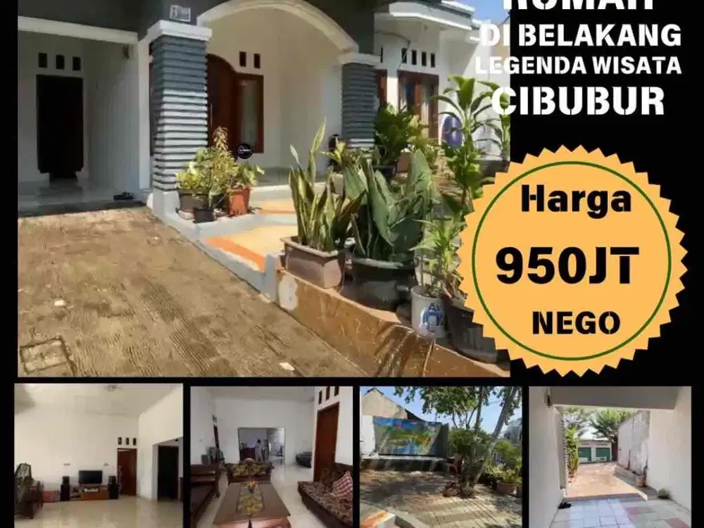 Dijual Segera Rumah Luas Di Belakang Legenda Wisata