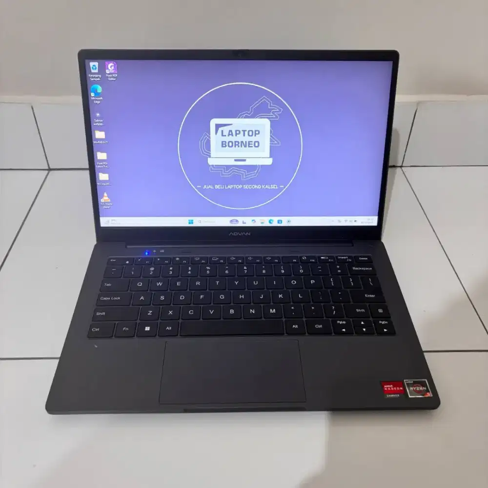 LAPTOP ADVAN SOULMATE PLUS RYZEN 5 3500U RAM 16GB SSD 256GB FULSET