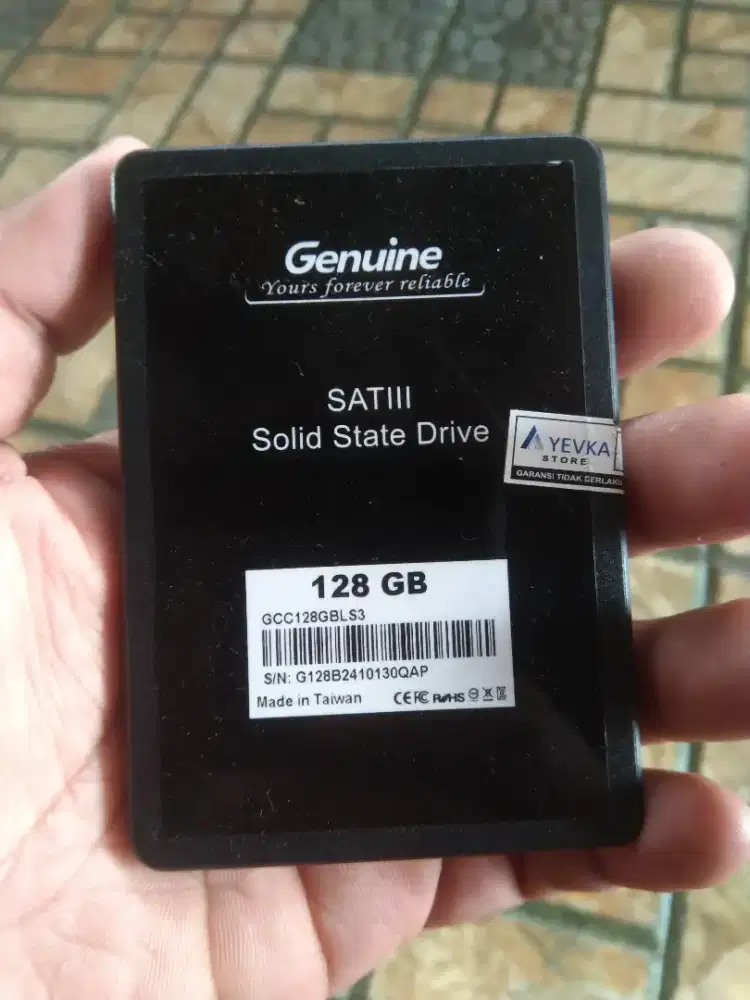 Ssd Sata 128gb Genuine