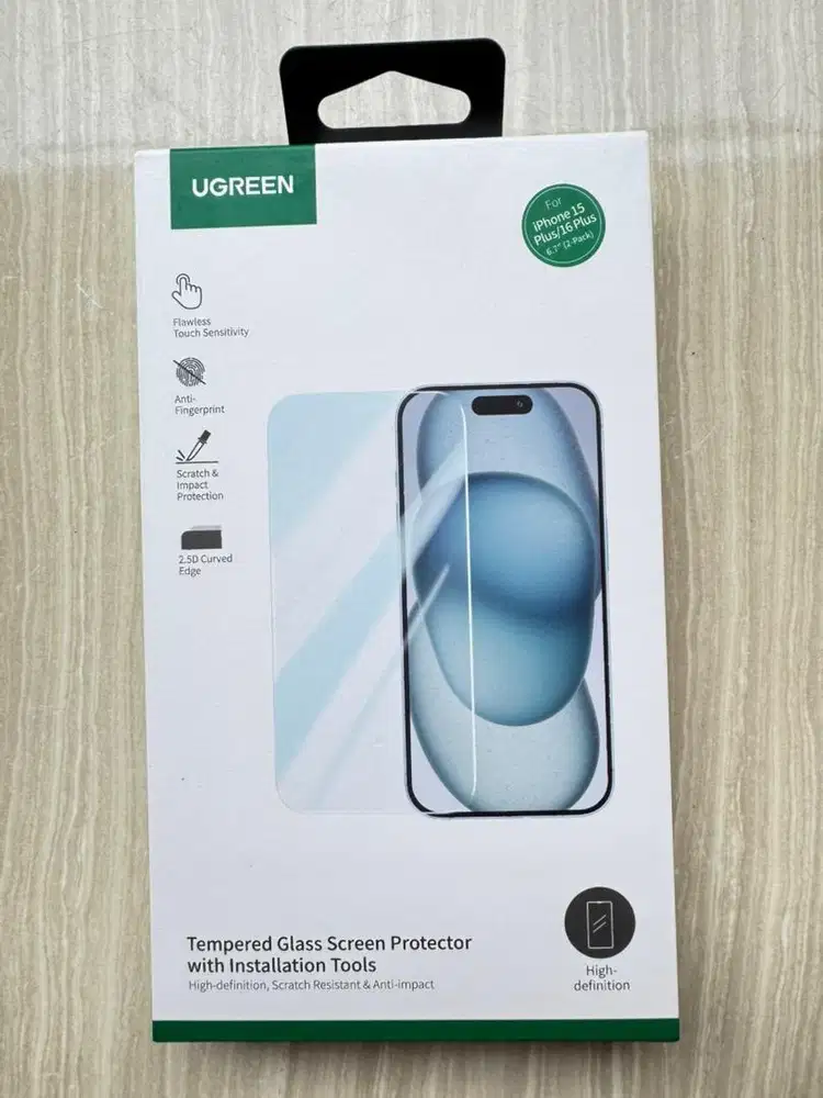 TEMPERED GLASS IPHONE 15 PLUS 16 PLUS 15 PM