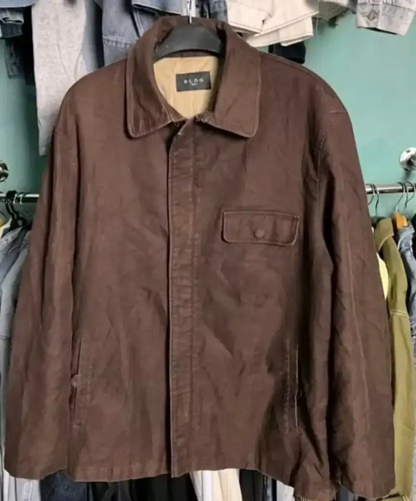 Casual Jaket denim ziper