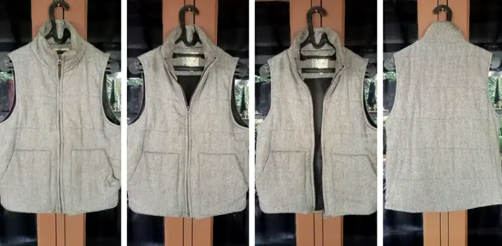 Jaket rompi motor Vest casual size M/L