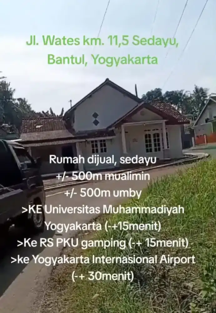 RUMAH DAN TANAH DIJUAL