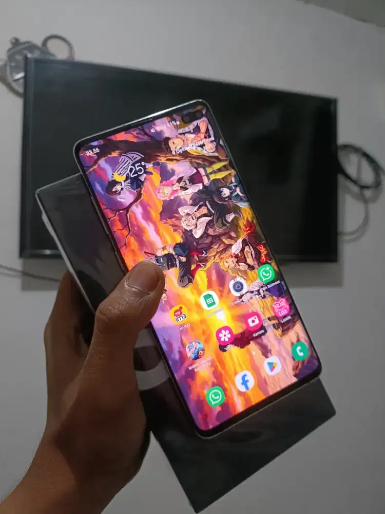 Samsung S10 plus sein ram 8/128 Hp dusbox