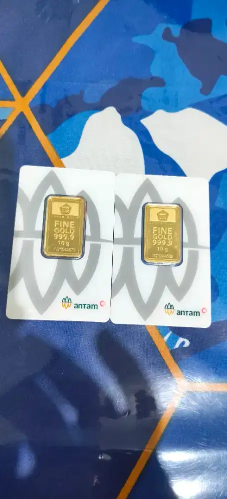 Jual Logam Mulia Emas Antam pecahan 10 gram th 2021