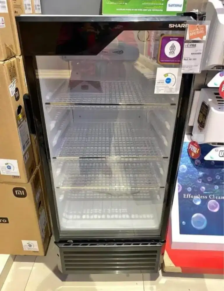 SHARP Showcase 150Ltr bisa cicilan syarat ktp