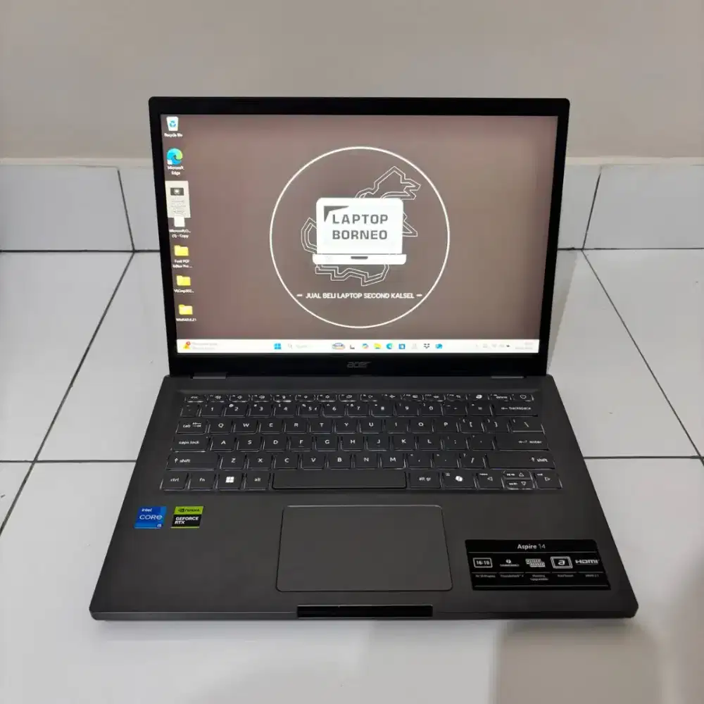 LAPTOP ULTRABOOK ACER ASPIRE 14 I5 12450H RAM 8GB SSD 512GB RTX 2050