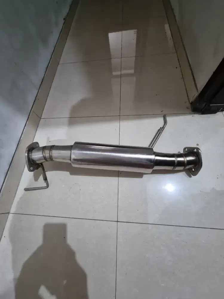 Muffler knalpot drag v2 All New pajero by burhan knalpot