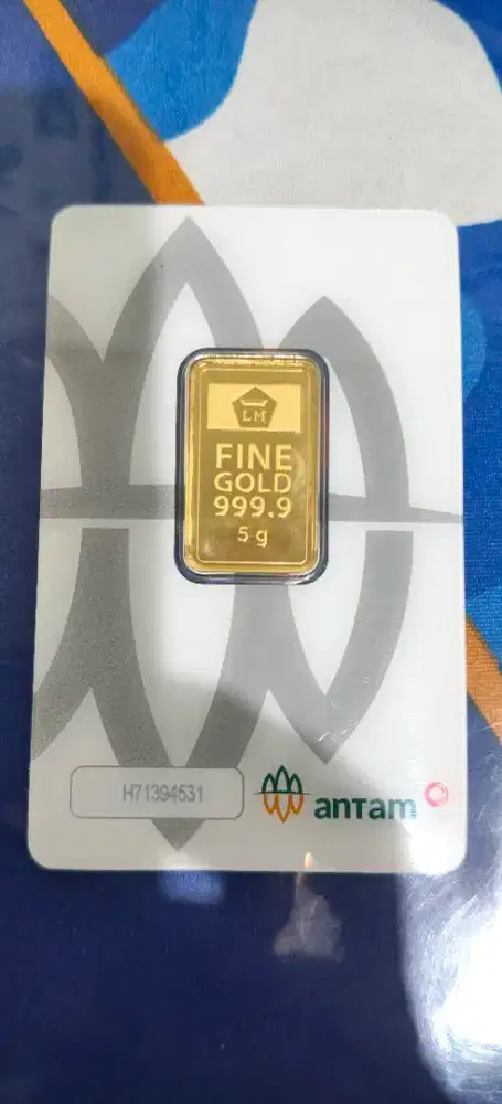 Jual Logam Mulia Emas Antam pecahan 5 gram th 2022