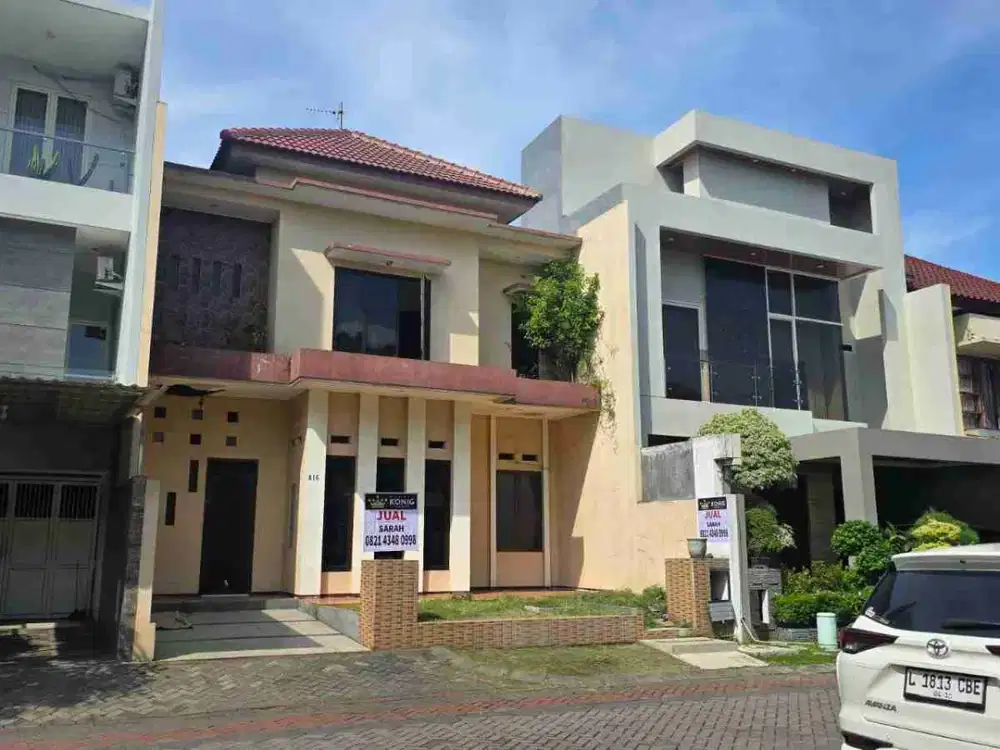 Kertajaya Indah Regency, depan taman. murah