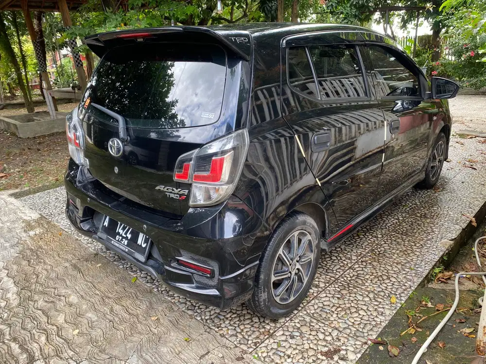 Toyota Agya TRD 2021 Manual Hitam KM Rendah