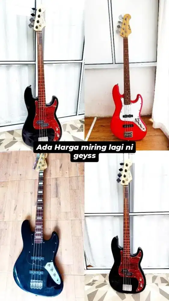 GITARBASS FENDER [ BARU ] HARGA DISKON