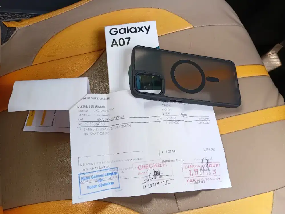 Samsung A07 4/64gb Green