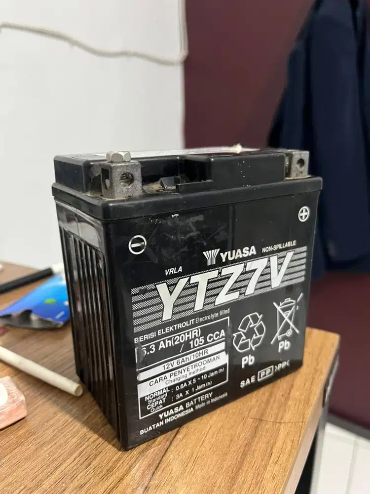 Aki Kering Motor Merk Yuasa