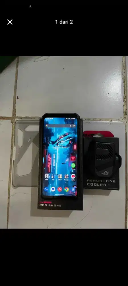 ROG PHONE 5 RAM 8/128 SECOND