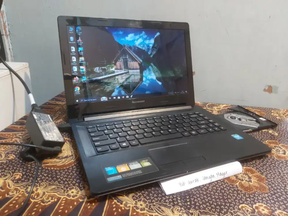 Laptop Lenovo G40-30 Proc Intel Celeron N2840 4GB Harddisk 320GB Murah