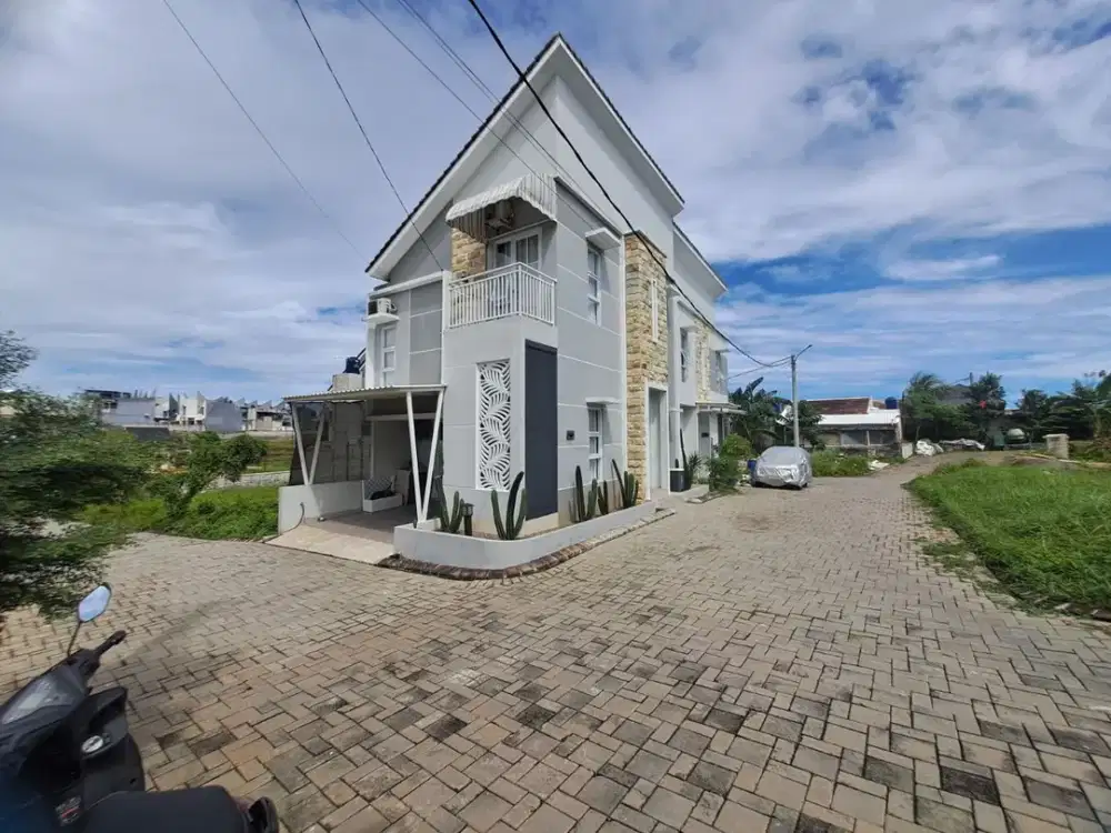 Rumah syariah Depok dengan konsep islami modern tanpa riba lokasi strategis dekat tol transportasi umum sekolah pusat belanja cocok untuk keluarga