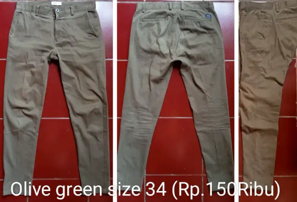 Celana panjang Chinos 32-33
