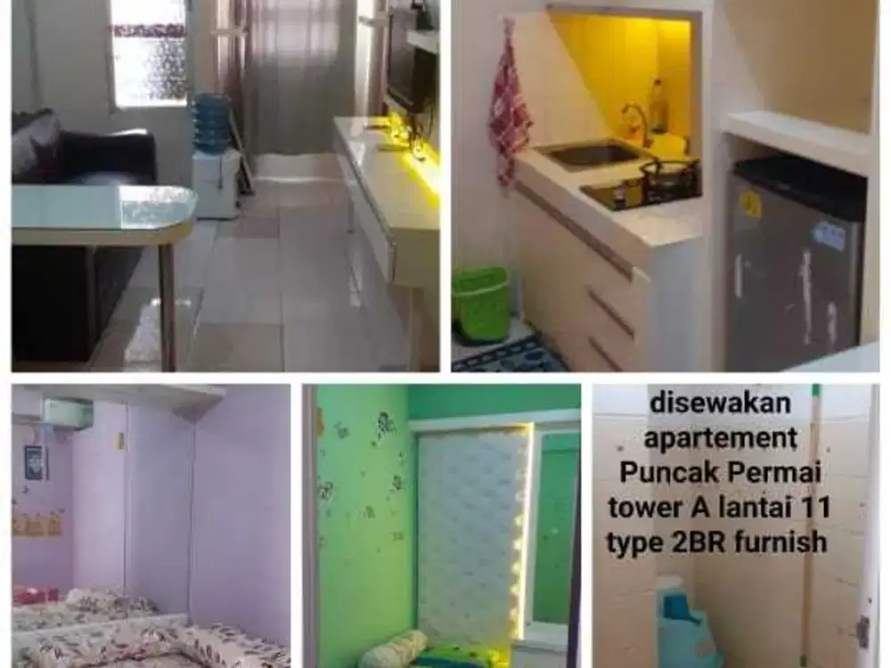 Disewakan Apartemen Puncak Permai Hadap Tower B