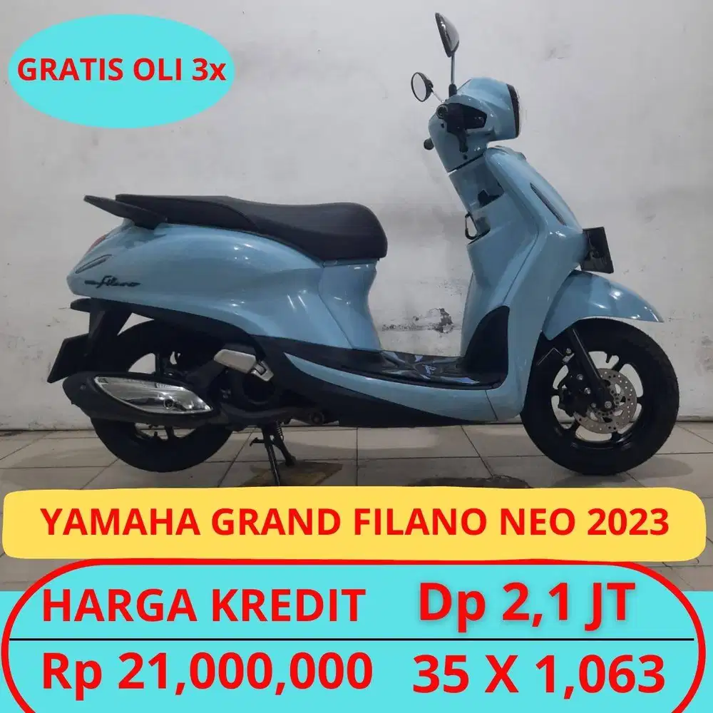 YAMAHA GRAND FILANO NEO 2023 DP HANYA 2,1 JUTA GUYSSS