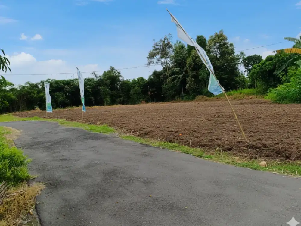 Tanah Kavling Strategis Kalasan Akses Utama Jalan Provinsi