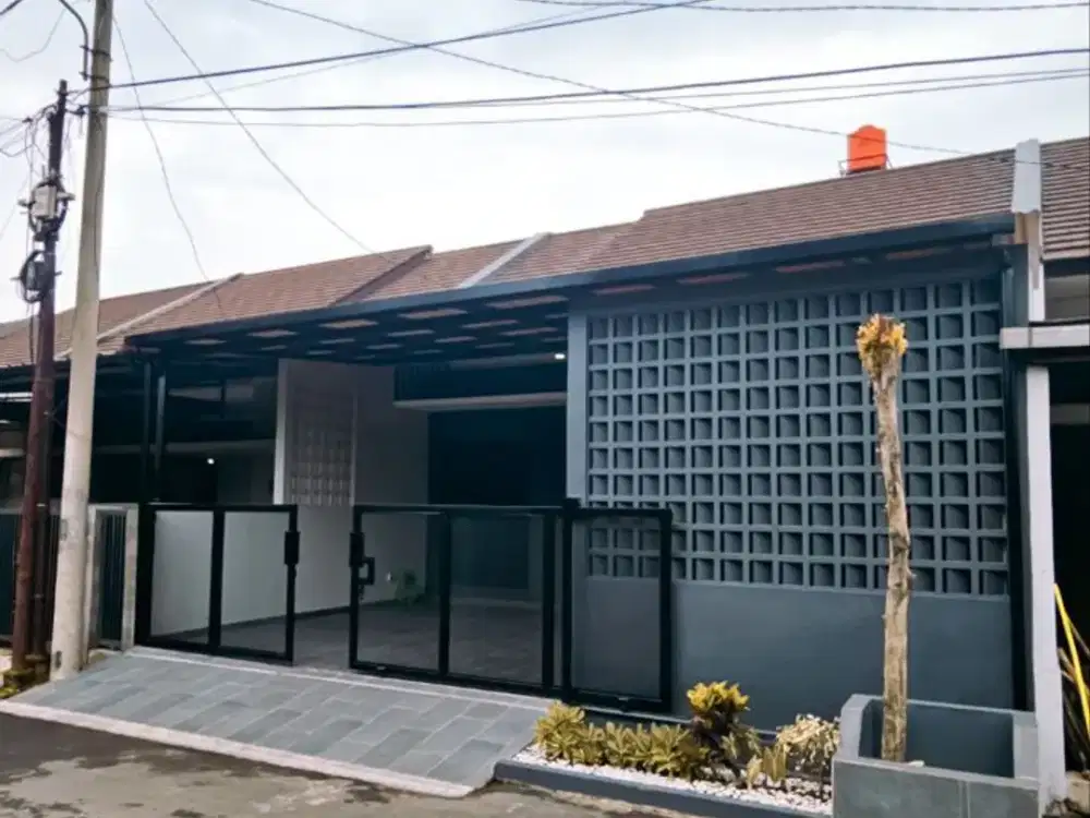 Rumah lux asri siap huni bebas banjir dalam komplek di ciganitri Bandung