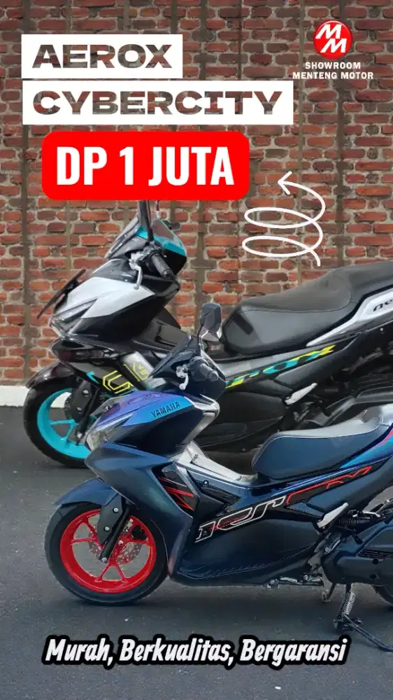 AEROX CYBERCITY TH 2024. PROMO MURAH
