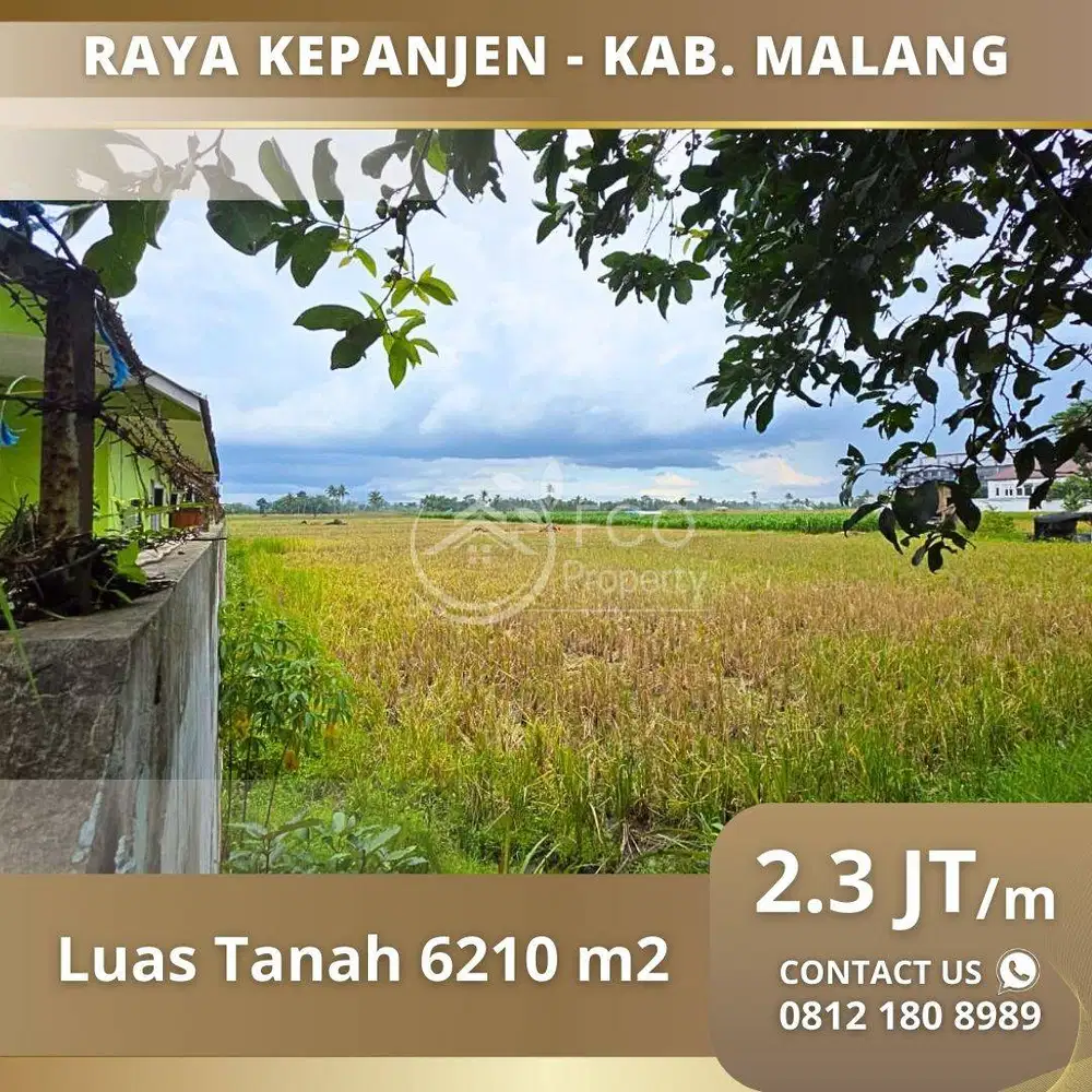 Raya Kepanjen Malang Lokasi Strategis Pertigaan Jalibar