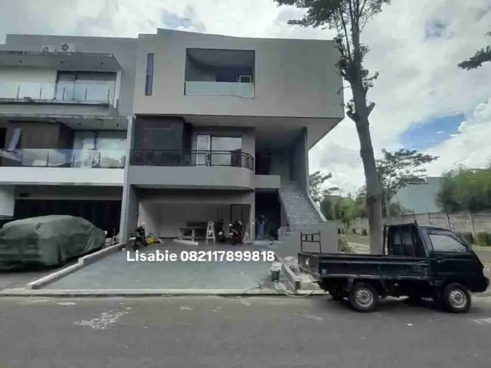 Rumah Mewah Modern Di Cluster Palma - Alam Sutera