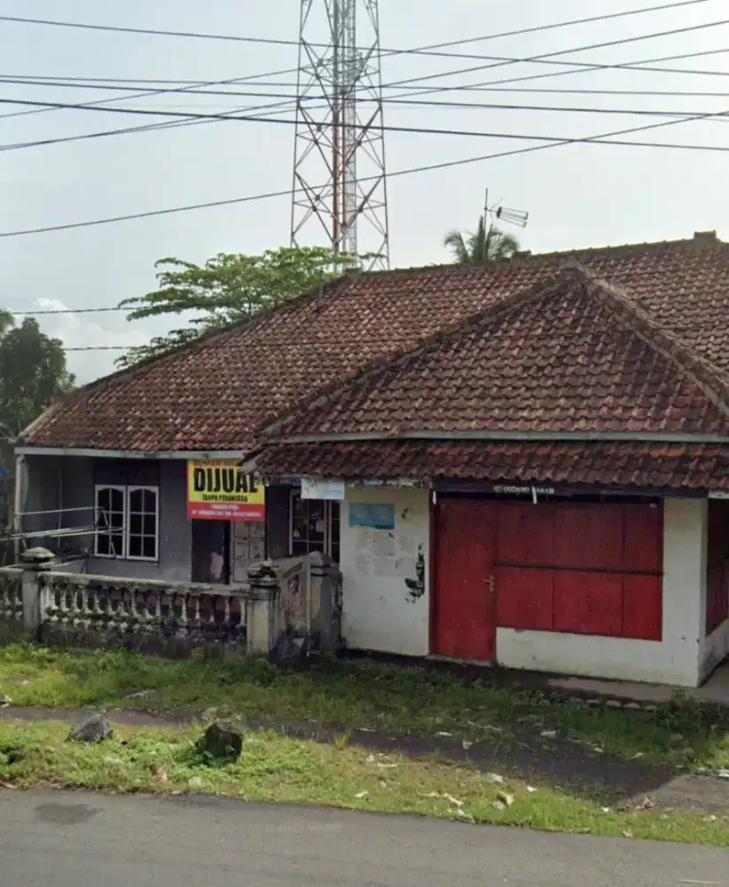 Rumah Pinggir Jalan Raya Lokasi Strategis