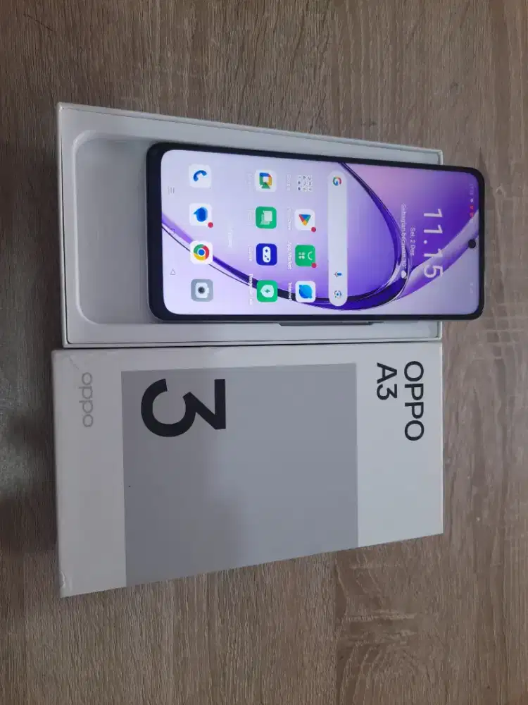 Oppo A3-4G.Finger.ram 8GB/128GB.FULLSET.GOLDEN PONSEL