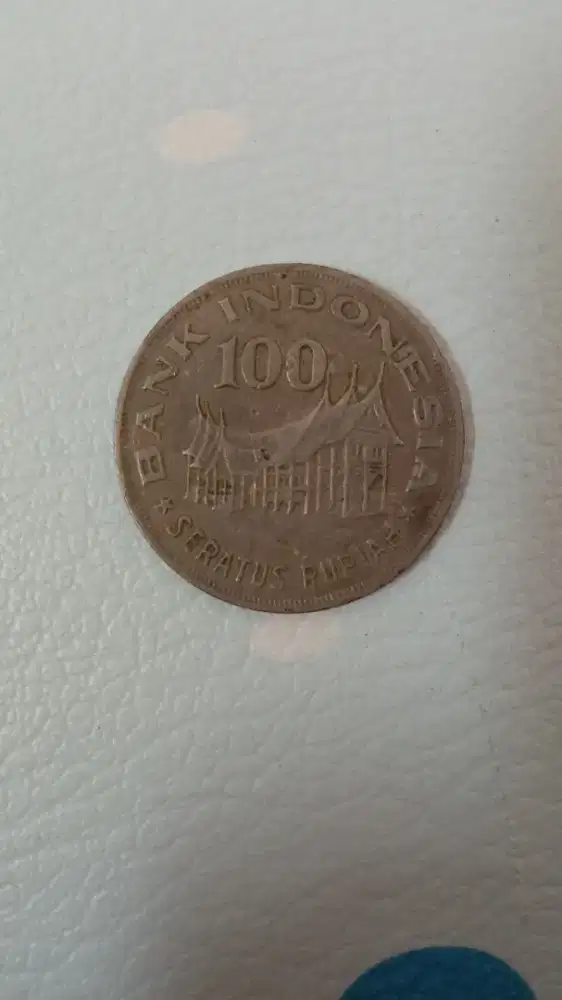 Koleksi uang koin 100 perak thn 78