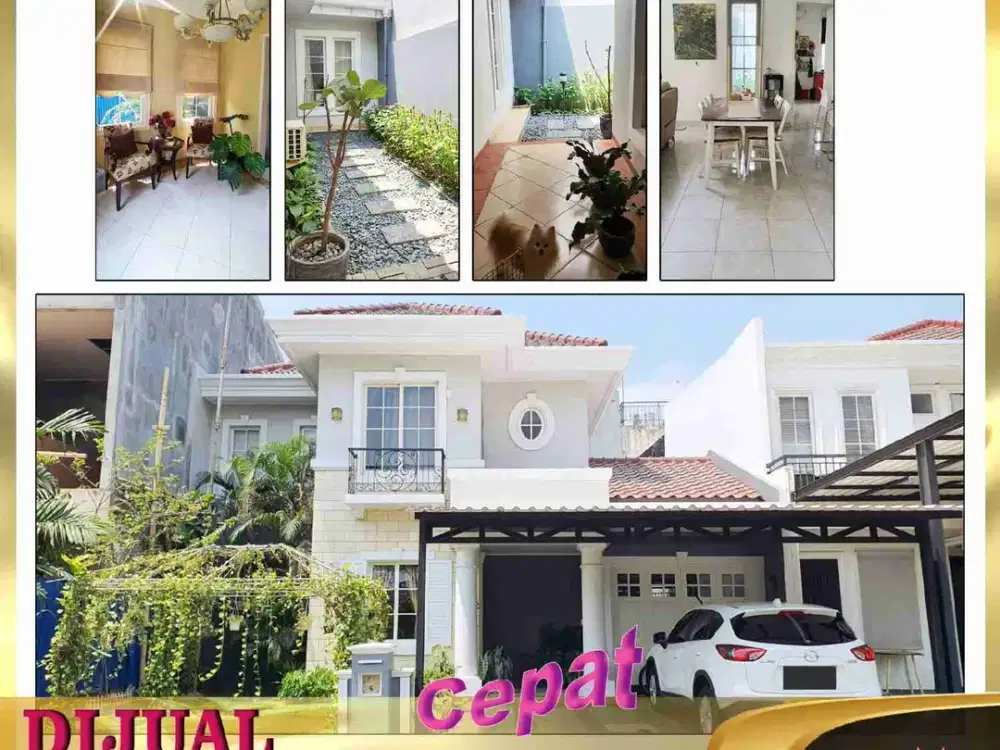 DIJUAL RUMAH 2 Lantai di Perumahan Alam Sutera
Serpong - Tangerang