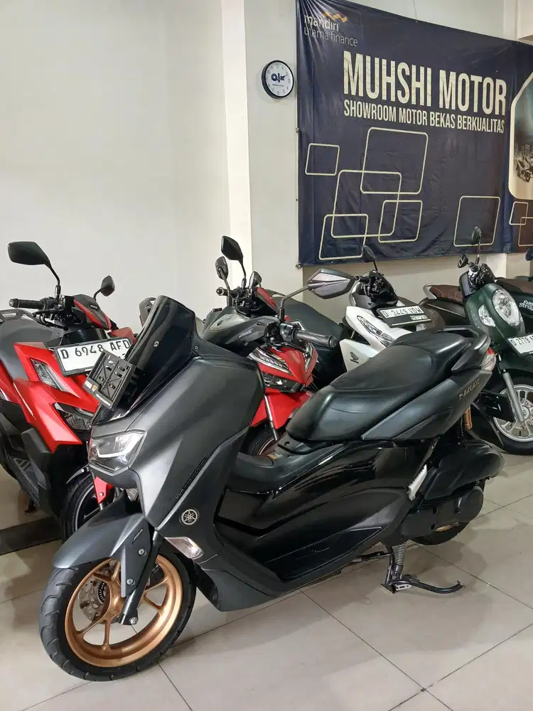 NMAX ABS KEYLESS CONNECTED TAHUN 2022, SEPERTI BARU, MUHSHI MOTOR