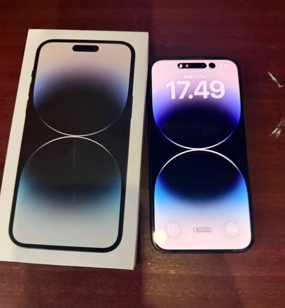 iphone 14 Pro Max 128gb Ex IBOX  Warna Hitam