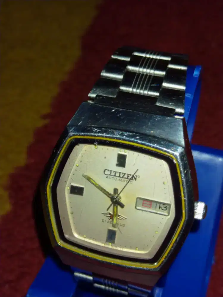 Jam tangan unisex citizen otomatis original mulus pemakaian sendiri