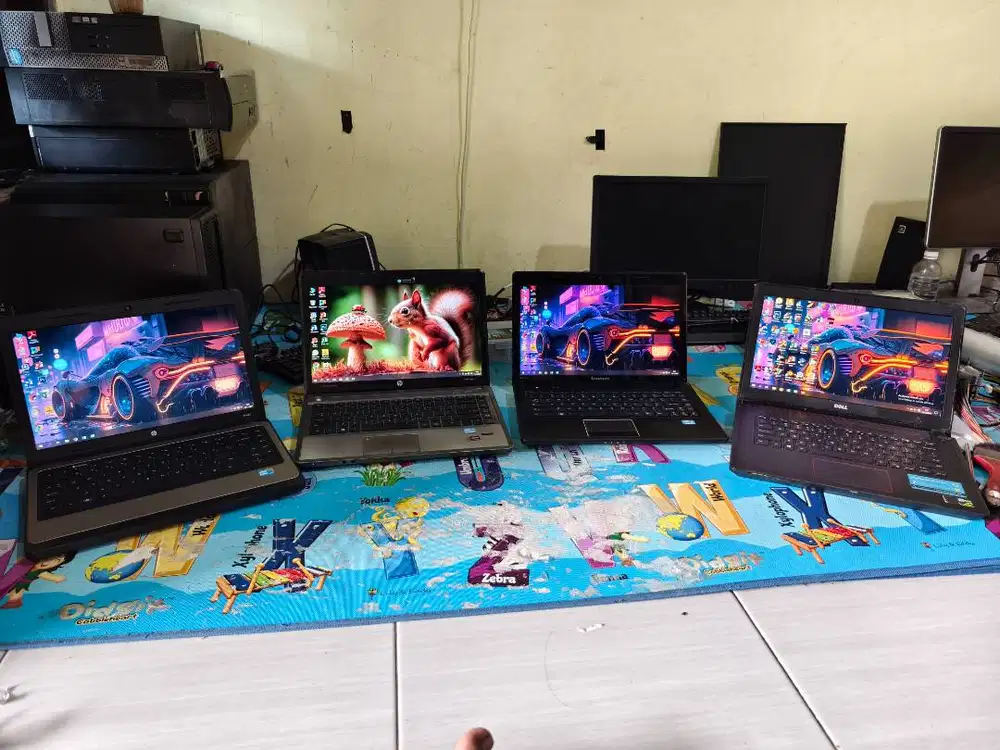 laptop intel i3 i5 dan i7 vga GTX 4gb kondisi bagus ex kantor