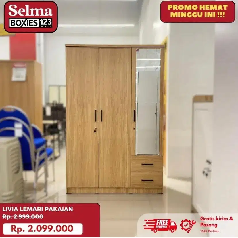 Livia lemari penyimpanan