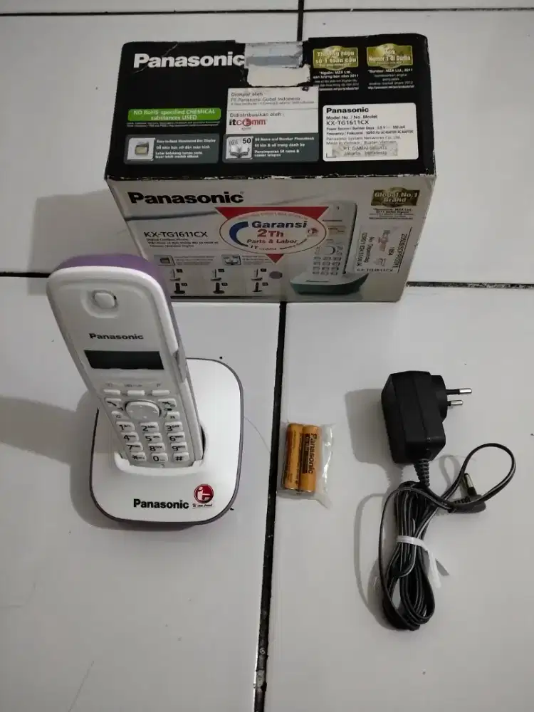 Telepon wireless panasonic kxtg1611cx